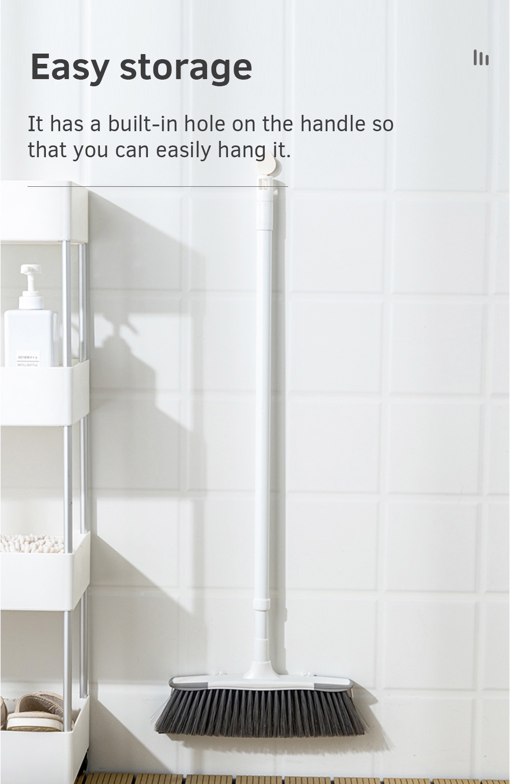 Multifunctional Dual-use Broom 2-in-1 Bathroom Sweeper-7
